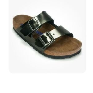Birkenstock Arizona Metallic Sandals